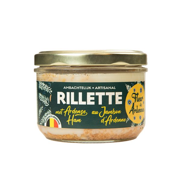 Rillette with Ardennes Ham