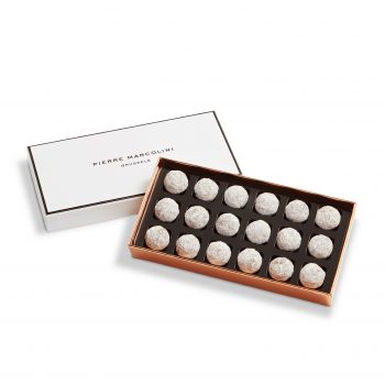 Chocolate Truffles with Champagne - box of 18 truffles