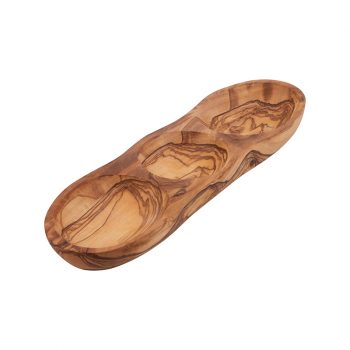 Wooden bowltrio