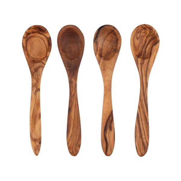 Wooden tapas spoons - set of 4