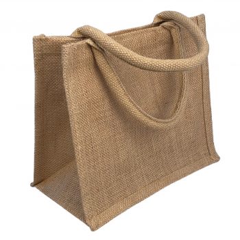 Jute shopping bag - small