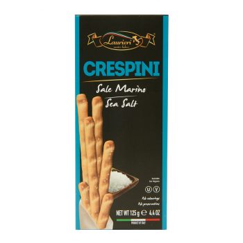 Crespini with sea salt